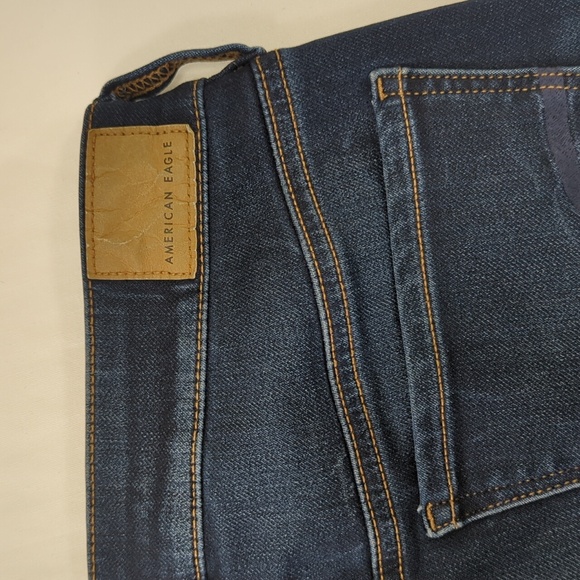 American Eagle Hi-Rise Jegging - Dark Blue 6 X-Short - Picture 12 of 15